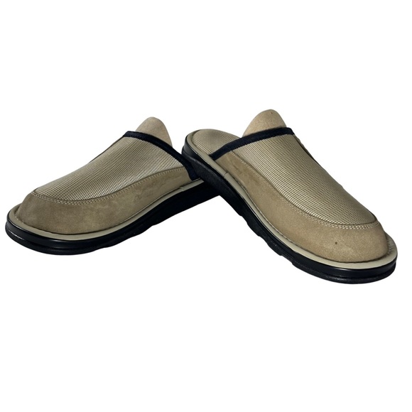 Adidas Size 12  Men’s Clogs Slides Sandals Suede Mesh Made In Italy - Picture 7 of 10